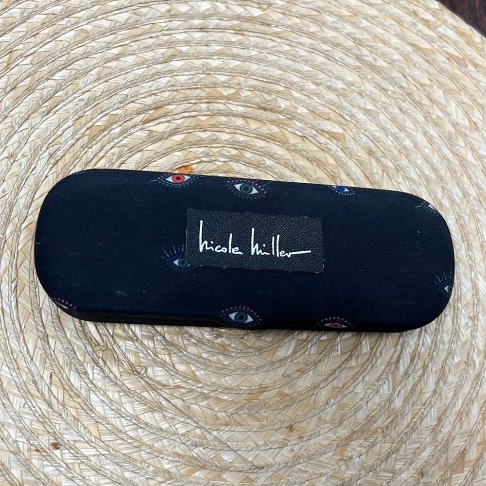 Nicole Miller Fun Print Eyeglasses Case